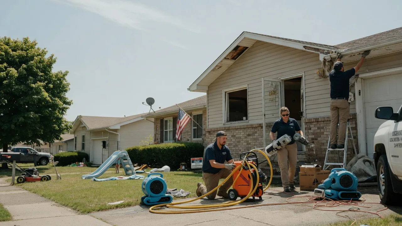 Water Damage Restoration in Serena, IL near me